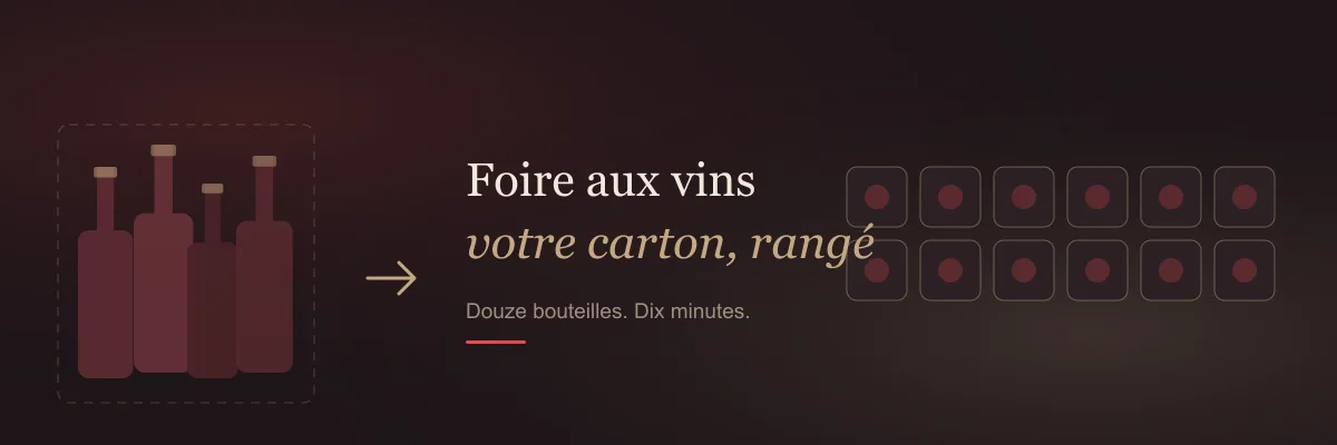 Image de couverture : Foire aux Vins : Que Faire de Ton Carton en Rentrant (Guide 2026)