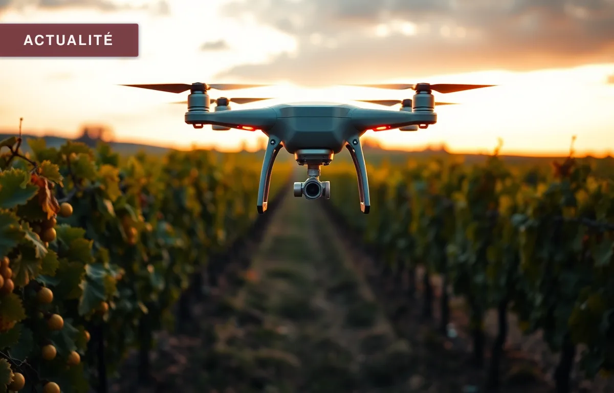 Illustration de l'article : Intelligence Artificielle et Vin : 9 Applications Concrètes en Viticulture (2026)