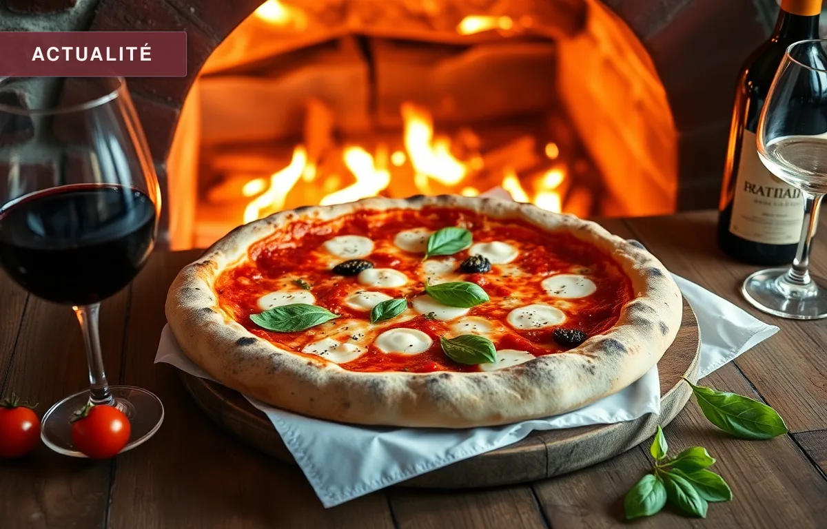 Illustration de l'article : Quel Vin avec une Pizza ? Accords par Garniture, de la Margherita à la Calzone