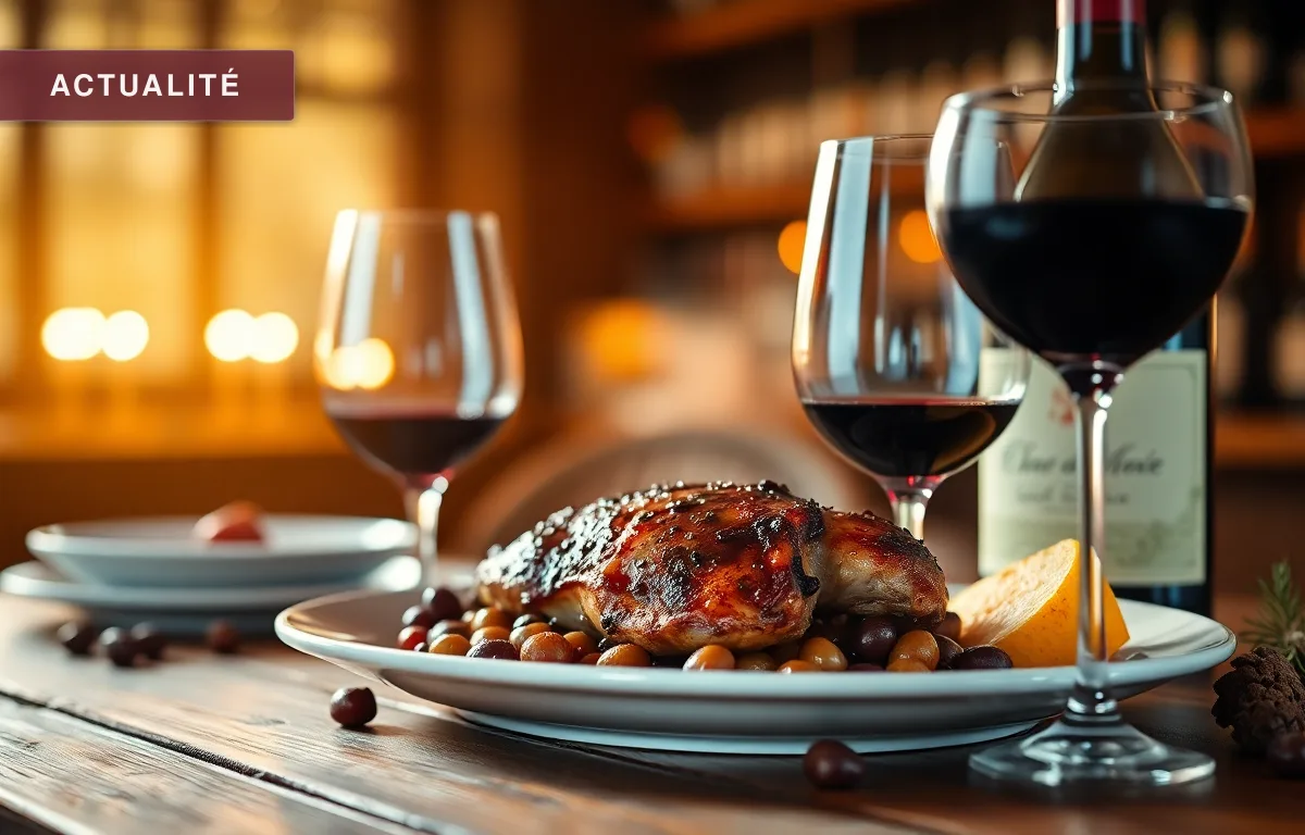 Image de couverture : Quel Vin avec un Poulet Rôti ? Les Meilleurs Accords