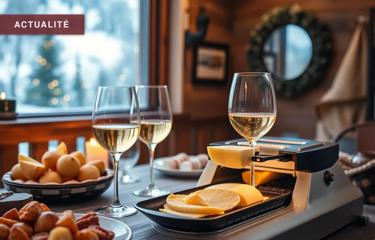 Illustration de l'article : Quel Vin avec une Raclette ? Le Guide des Accords Parfaits