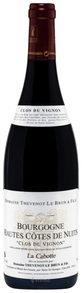 Bourgogne Hautes Côtes de Nuits 'Clos du Vignon La Cabotte'