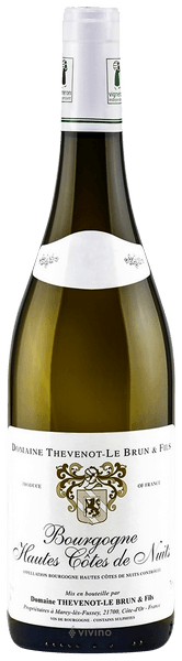Bourgogne Hautes Côtes de Nuits Blanc